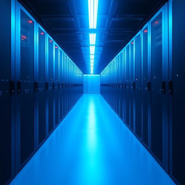 Inside a secure Swiss data center